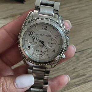 Women's Wren Chronograph Silver-Tone Stainless Steel Watch 42mm